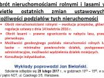 Szkolenie na&nbsp;temat obrotu i&nbsp;podziałów nieruchomości rolnych i&nbsp;leśnych