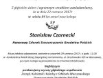 Zmarł kol.&nbsp;Stanisław Czarnecki