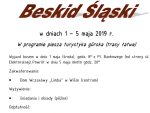 Wycieczka w&nbsp;Beskid Śląski (Wisła) 1-5.05.2019&nbsp;r.