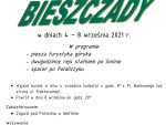 Wycieczka w&nbsp;Bieszczady 4-8.09.2021&nbsp;r.