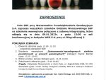 Zapraszenie Koło SGP przy Warszawskim Przedsiębiorstwie Geodezyjnym S.A.