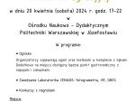 Piknik Integracyjny w&nbsp;dniu 20 kwietnia (sobota) 2024&nbsp;r.