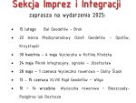 Kalendarium wydarzeń 2025&nbsp;r.