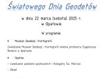 Obchody Światowego Dnia Geodety 22.03.2025&nbsp;r. Opatów