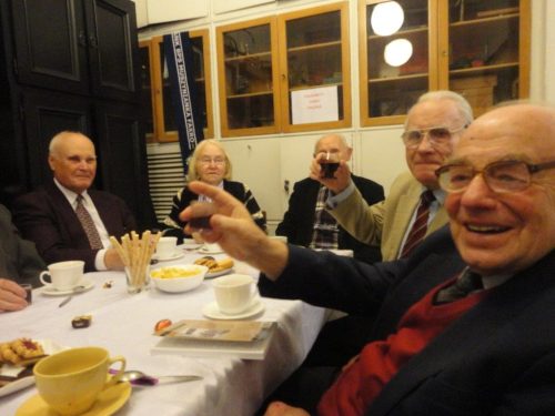 Od lewej: Krzysztof Kaszyński, Helena Gajewska-Chromińska, Tadeusz Wojno, Jan Dziekan, Jerzy Wysocki